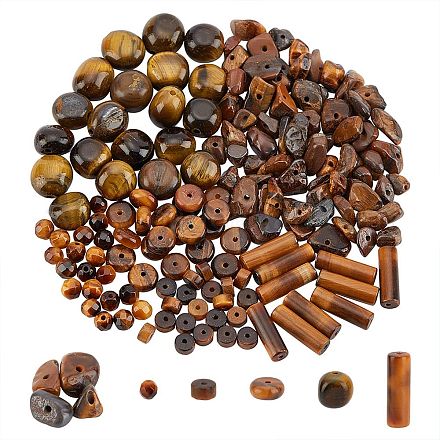 Природных тигровый глаз бисером&nbsp;G-AR0004-33-1