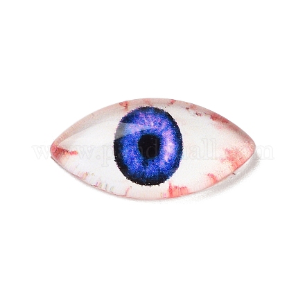 Кабошоны из полупрозрачной смолы для Хэллоуина CRES-Z007-01B-04-1