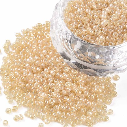 12/0 Grade A Round Glass Seed Beads SEED-Q011-F504-1