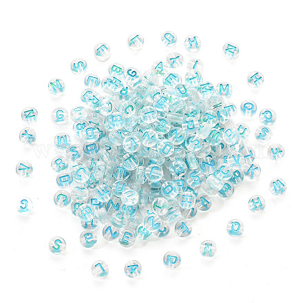 Perles acryliques transparentes transparentes MACR-YW0001-23F-1