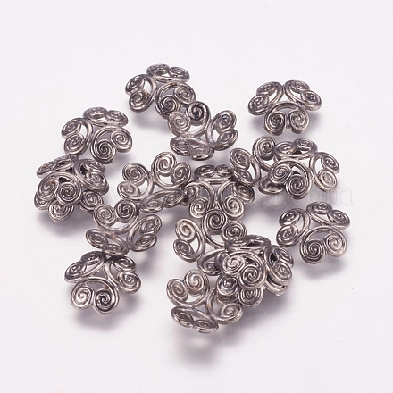 Tibetische Perlen Kappen & Kegel Perlen K093G052-1