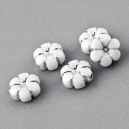 Perles acryliques plaquées PACR-S453-01-1
