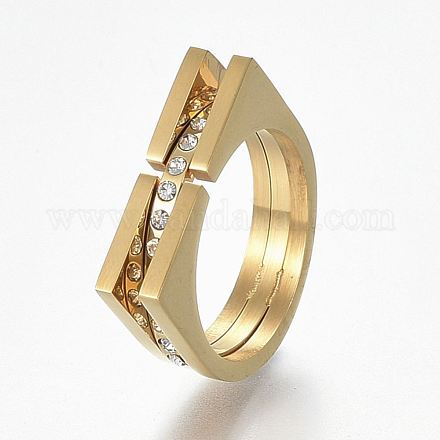 304 Stainless Steel Wide Band Finger Rings RJEW-E153-08G-19mm-1