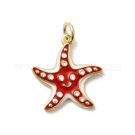 Латунь эмаль подвески KK-P338-03C-G01-1