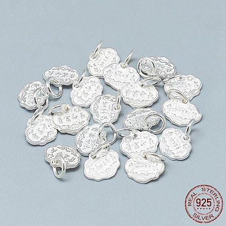 Encantos de plata 925 esterlina STER-T002-101S-1