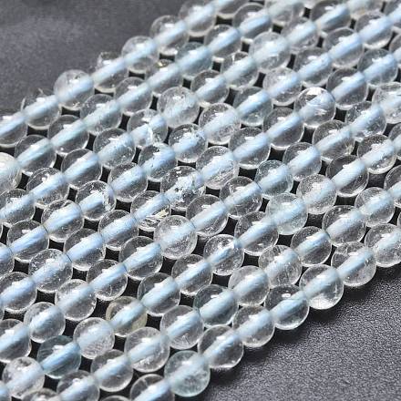 Natural Topaz Crystal Beads Strands G-K305-15-C-1