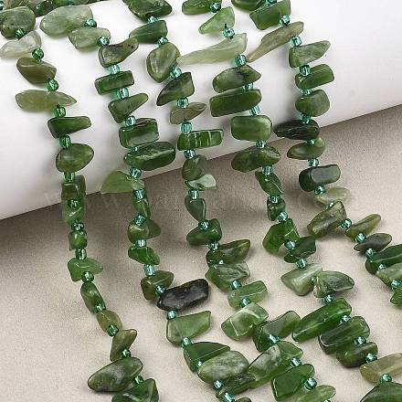 Естественной яшмы бисер нитей&nbsp;G-F821-C03-01-1