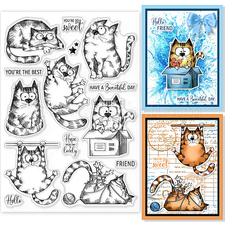 Magic Book Clear Stamps for Card Making, Cats Animal Clear Rubber Stamp for  DIY Scrapbooking Decoration, Animal Transparent Silicone Seal Stamps for  Photo Card Album Crafting Supplies - Yahoo Shopping