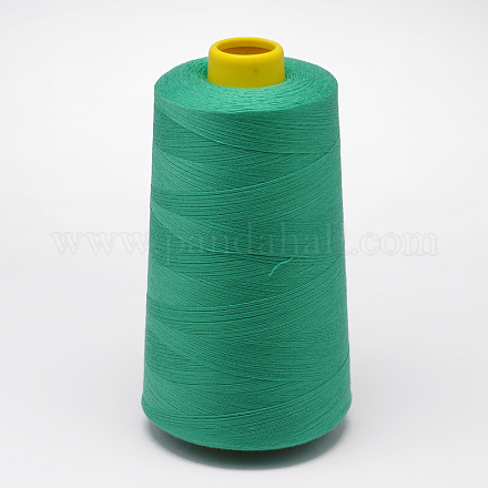 Hilo de coser de fibra de poliéster 100% hilado OCOR-O004-A50-1