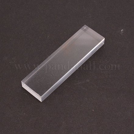 Прозрачные акриловые витрины для ювелирных изделий ODIS-WH0027-014C-1