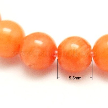 Perle di corallo naturale CORA-G016-5.5mm-4-1