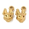 Ion Plating(IP) 304 Stainless Steel Pendants, Rabbit Charm, Real 18K Gold Plated, 17.5x10x7mm, Hole: 1.7mm