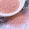 MIYUKI Round Rocailles Beads, Japanese Seed Beads, 11/0, (RR155F) Matte Transparent Light Tea Rose, 2x1.3mm, Hole: 0.8mm, about 1111pcs/10g