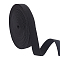 1 Roll Polyester Elastic Cord, Stretchy Band for Garment Accessories, Black, 25mm, about(13.716m)/Roll