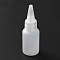 PE Squeeze Bottle, Pointed Mouth Bottle, White, 3.1x9.4cm, Capacity: 30ml(1.01fl. oz)
