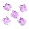 Glass Beads, Windmill, Lilac, 18x9x9mm, Hole: 1.2mm