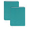 Polyester Book Cover, Rectangle, Dark Sea Green, 370x230x1mm