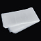 PE Plastic Bags, Rectangle, Clear, 60x15.3x0.006cm