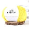 Milk Cotton Knitting Yarn, for Garments Scarves Sweater Shawl Hats, Yellow, 0.5~1mm, about 131.23 Yards(120m)/Skein
