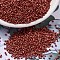 MIYUKI Delica Beads, Cylinder, Japanese Seed Beads, 11/0, (DB1838F) Duracoat Galvanized Matte Berry, 1.3x1.6mm, Hole: 0.8mm, about 10000pcs/bag, 50g/bag