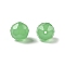 K9 Glass Imitation Austrian Crystal Beads, Faceted, Round, Medium Aquamarine, 8mm, Hole: 1mm
