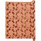 Embossed PU Imitation Leather Fabric, for Garment Accessories, Rose Pattern, 140x50x0.05cm