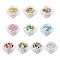10 Boxes 10 Colors PET Shiny Nail Art Glitter, Manicure Sequins, DIY Nail Art Decoration, Mixed Shapes, Mixed Color, 0.025~6mm, Box: 30x30x16mm, 5ml/box, 1 box/color