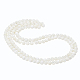 Benecreat 2 brins de perles de coquille de trochid naturel / brins de coquille de troca BSHE-BC0001-07-1