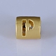 Perles de lettre en alliage PALLOY-WH0081-55P-3