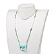 Personalized Beaded Necklaces NJEW-JN02853-03-4