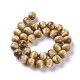 Natürlichen Tigerauge Perlen Stränge G-P428-01B-12mm-1
