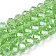 Electroplate Glass Beads Strands EGLA-A034-T6mm-A15-1