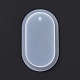 Moules en silicone de qualité alimentaire pendentif ovale DIY-D074-10-4