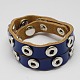 Leather Bracelet Makings X-AJEW-R024-04-1