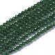 Chapelets de perles en jade africaine naturelle X-G-F596-40-2mm-1