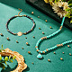 Pandahall elite 120pcs 4 perles en laiton de style FIND-PH0017-76-5