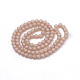 Chapelets de perles en verre électroplaqué EGLA-S134-4mm-A02-2