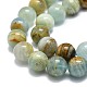 Perles de calcite bleues naturelles G-E576-09C-3