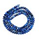 Natürlicher Lapislazuli Perlenstränge&nbsp;G-L587-B04-02-5