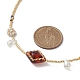 Glass Seed & Acrylic Beaded Necklaces NJEW-JN04469-4