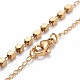 304 inoxydable colliers en acier chapelet de perles pour la pâques NJEW-L159-05G-5