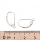 925 Sterling Silver Leverback Earrings Findings X-STER-M017-01S-3