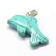 Dolphin Natural & Synthetic Mixed Stone Pendants G-Q449-01-3