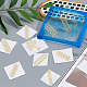 Никелевые декоративные наклейки DIY-WH0450-010-3