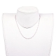 Edelstahl Emaille Kabelketten Halsketten NJEW-JN02730-03-4