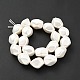 Electroplated Shell Pearl Beads Strands BSHE-G027-01-3