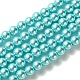 Perle di perle di vetro di grado ecologico HY-J002-6mm-HX008-1