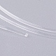 弾性水晶の線  透明  0.6mm  約109.36ヤード（100m）/ロール X-EW-0.6D-1-3