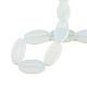 Chapelets de perles en verre imitation jade GLAA-E033-05A-4