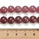 Природного розового кварца нитей бисера G-L642-B20-8mm-5